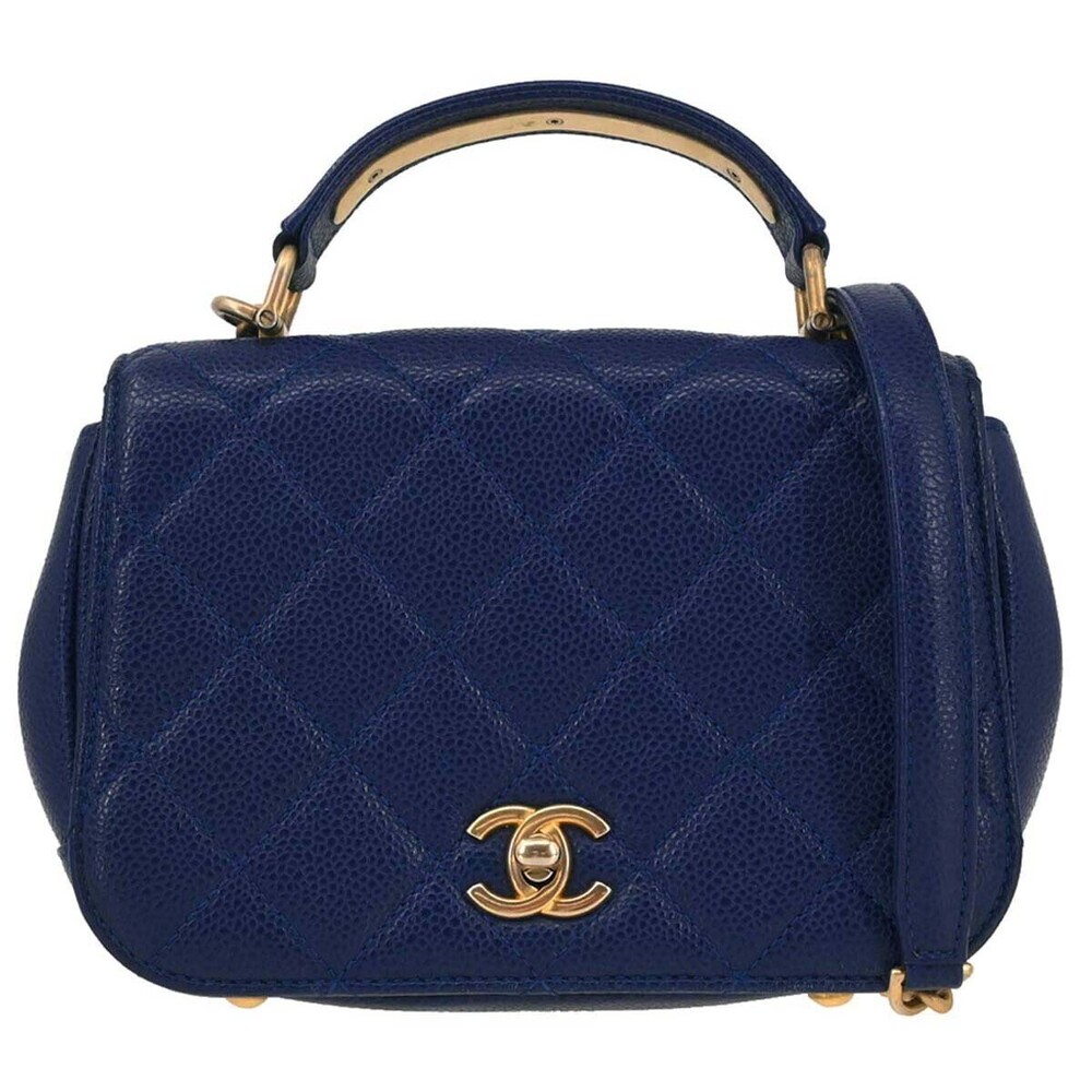 Chanel Carry Around Flap Quilted Caviar Small